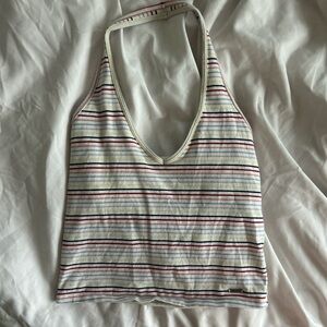 Hollister Multicolor Striped Top